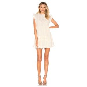 Free People Nobody Like You Embroidered Mini Dress